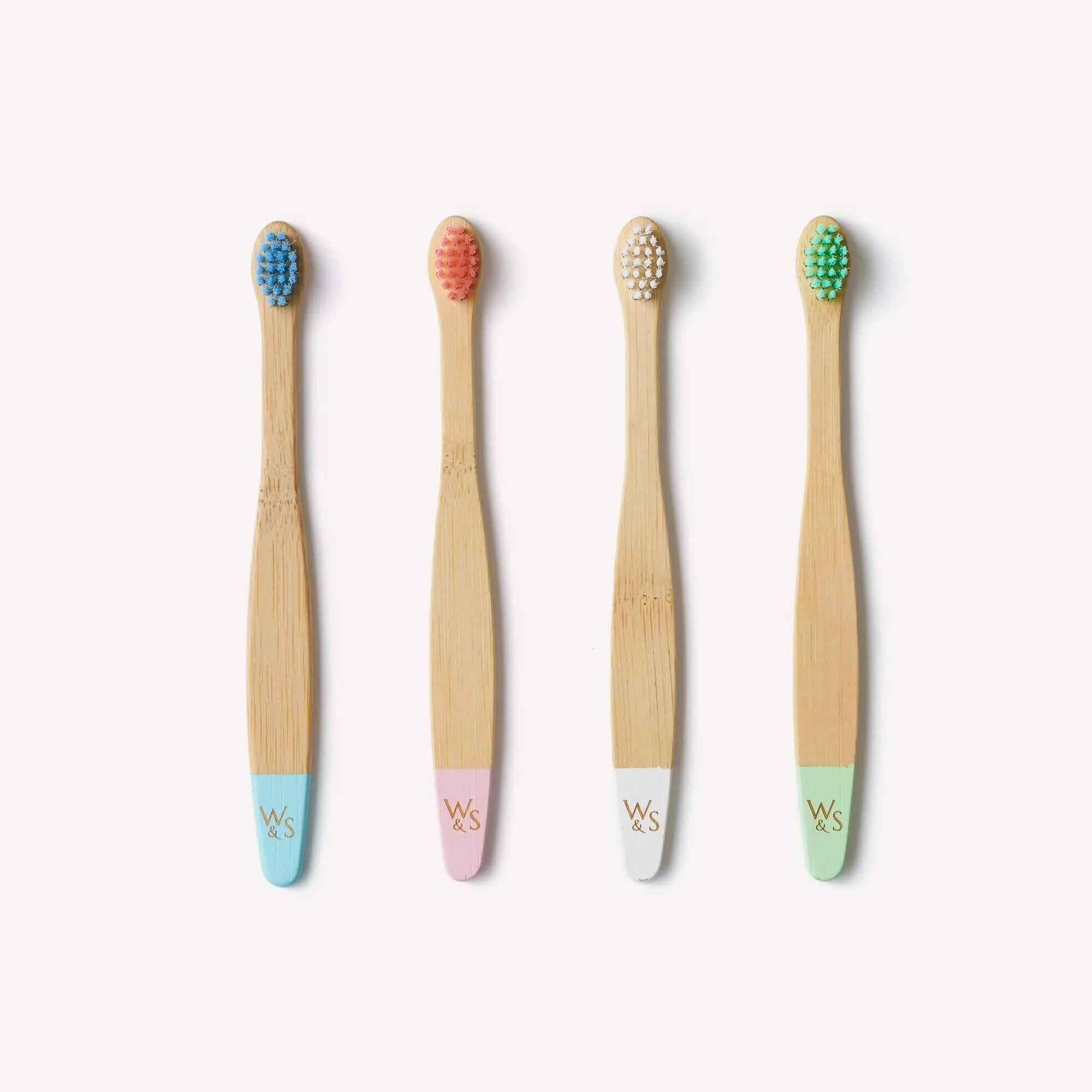 Baby Bamboo Toothbrush - 4 Pack - Extra Soft Bristles