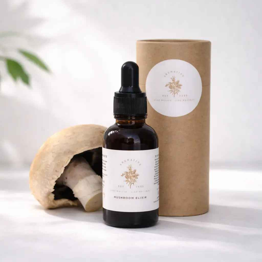 Mushroom Elixir — Focus, Calm & Natural Energy