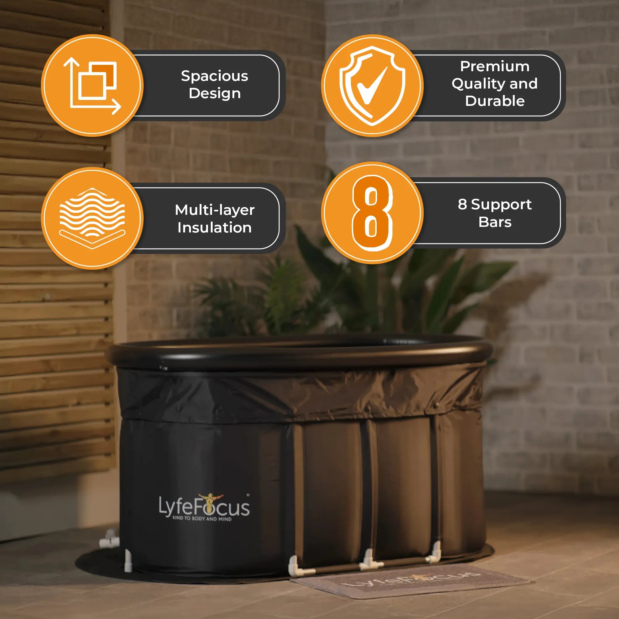Ice Bath (Black Top) LyfeFocus