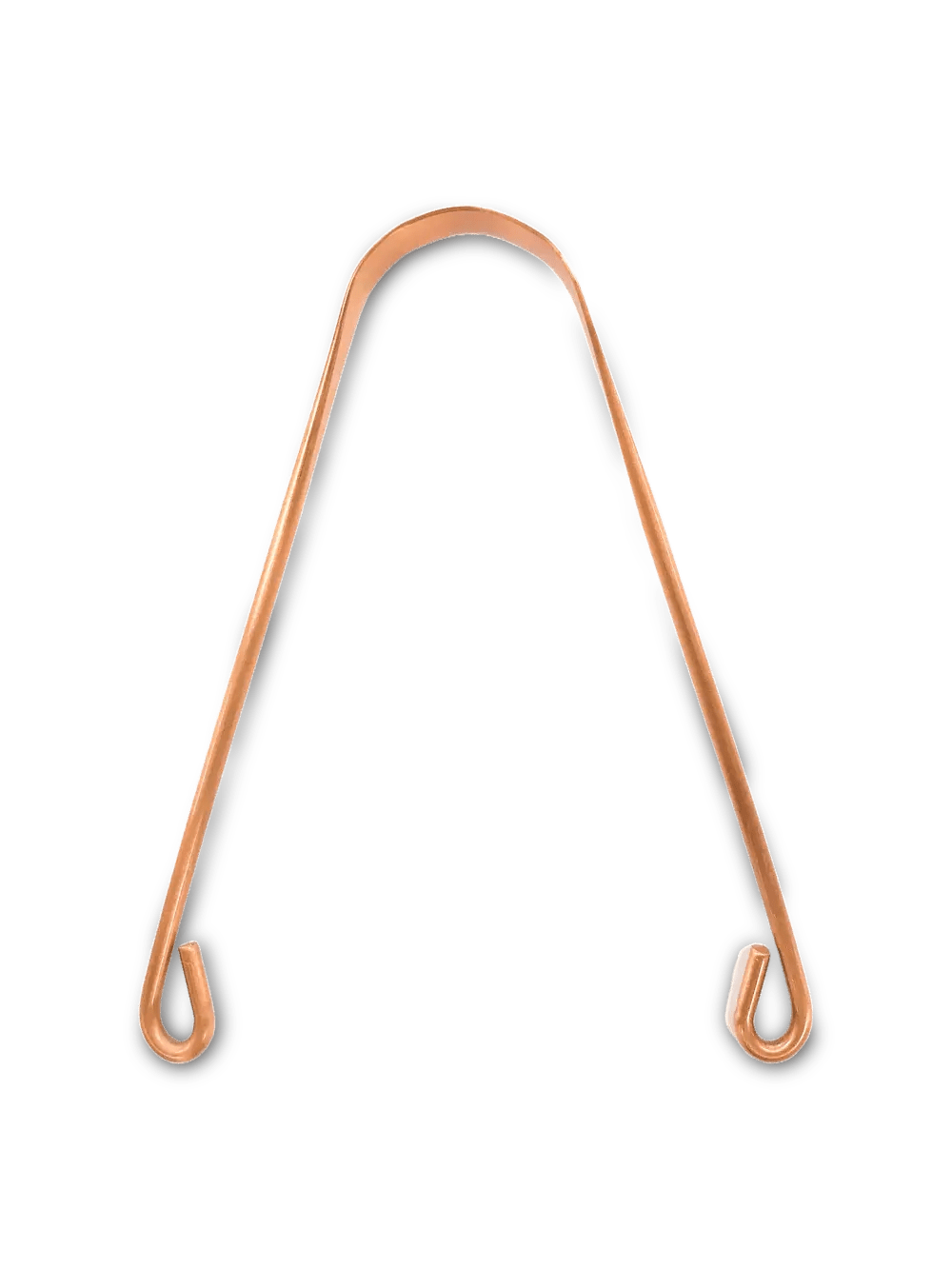 Pure Copper Tongue Scraper (anti-microbial) LiveCoco