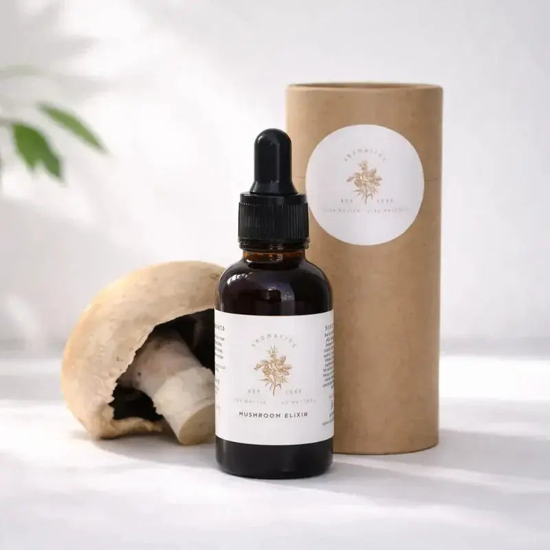 Mushroom Elixir Natural Morning Focus Supplement