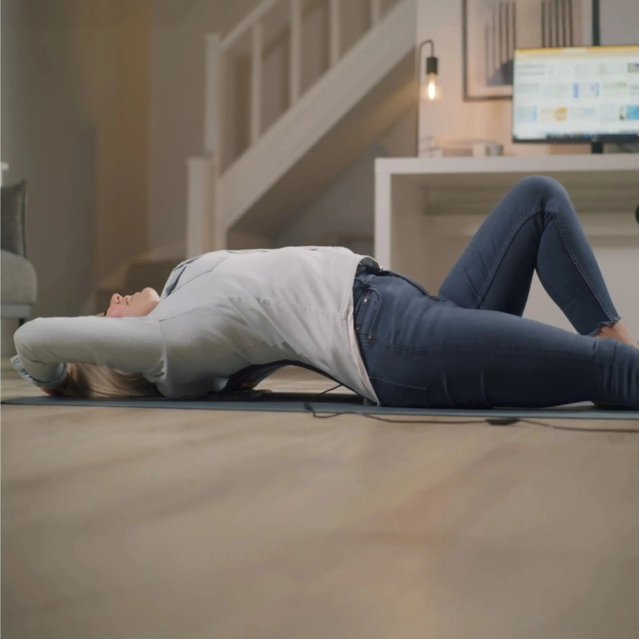 Back Stretcher With Heat LyfeFocus