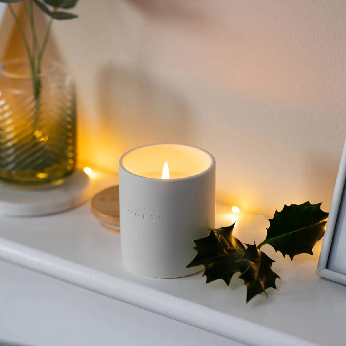 Calm Natural Scented Candle Made By Coopers