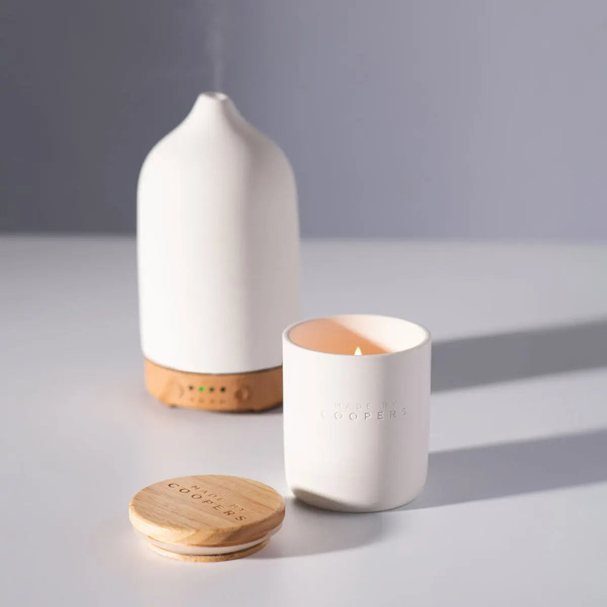 Calm Natural Scented Candle Made By Coopers