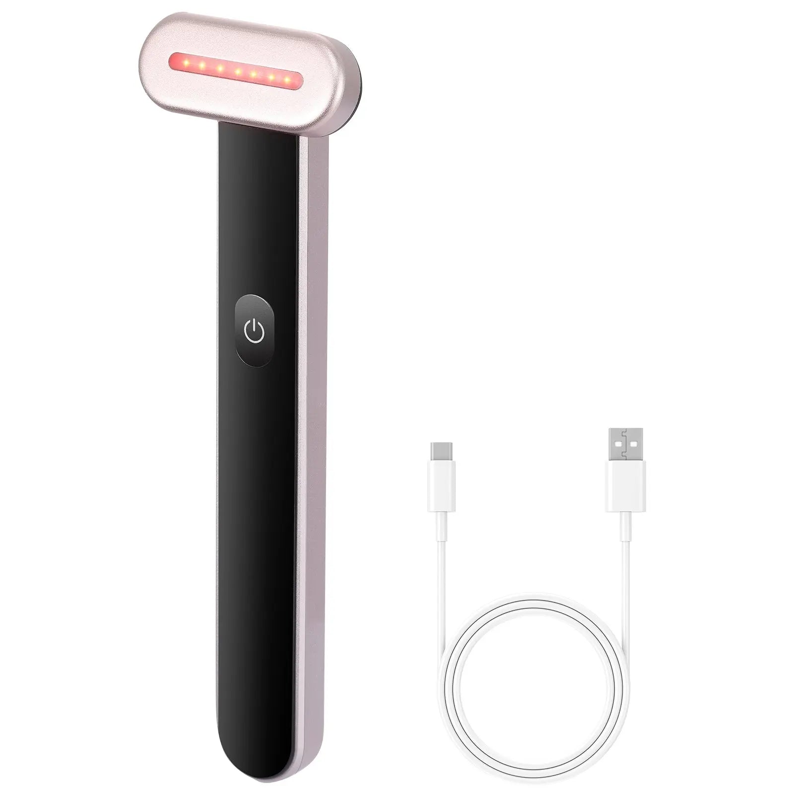 LED Red Light Therapy Facial Wand With Heat & Massage Indira Enterprises LTD